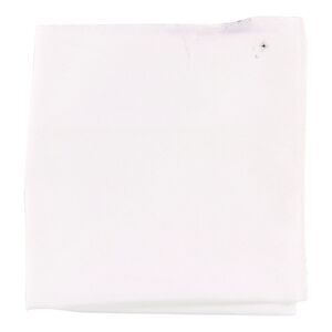 Tags Weekly Mens Stripe Pocket Square, White, OS, DM